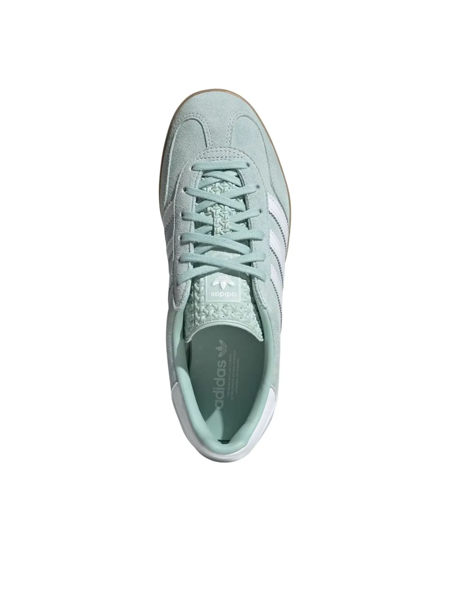 Adidas Gazelle Indoor 'Ash Green Cloud White' — изображение 4 из 5, зеленый/белый