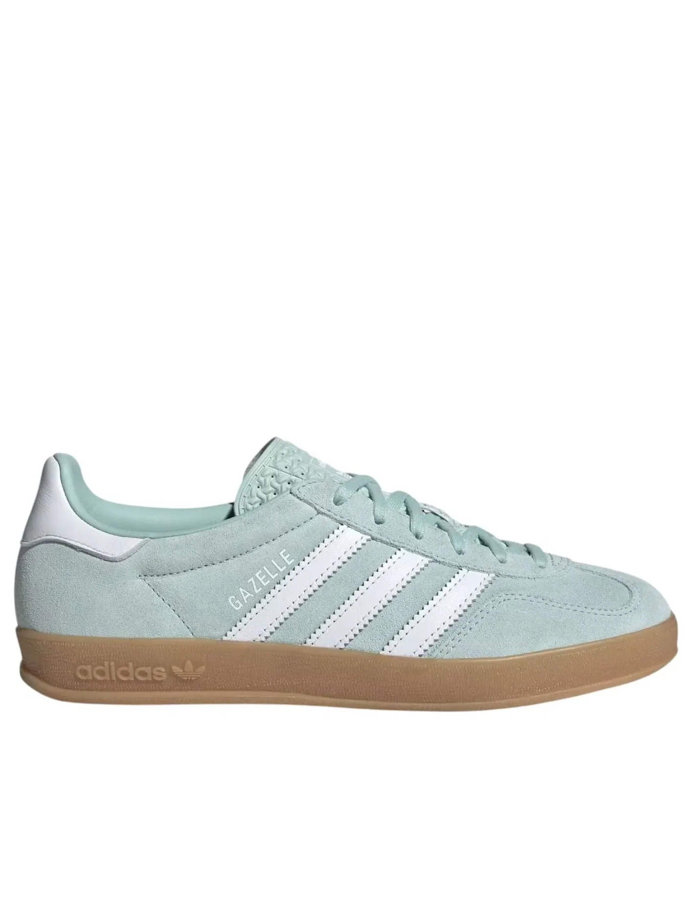 Adidas Gazelle Indoor 'Ash Green Cloud White' — изображение 5 из 5, зеленый/белый