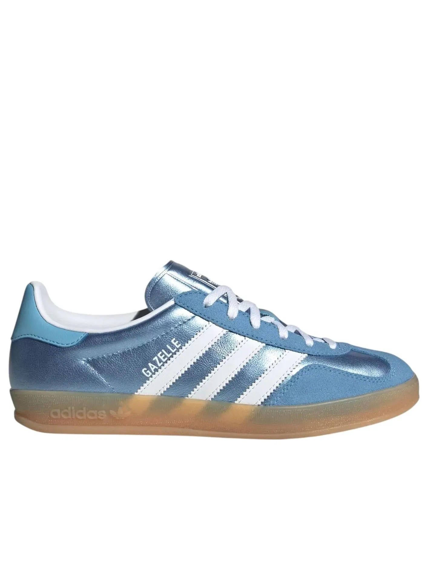 Кроссовки (WMNS) adidas Gazelle Indoor 'Blue Cloud White' — изображение 5 из 5, синий