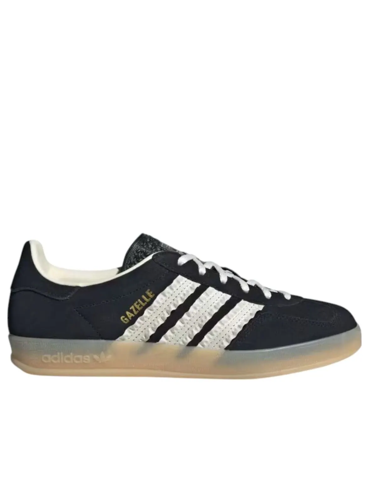 Кроссовки (WMNS) adidas Gazelle Indoor Shoes 'Core Black' — изображение 2 из 5, черный