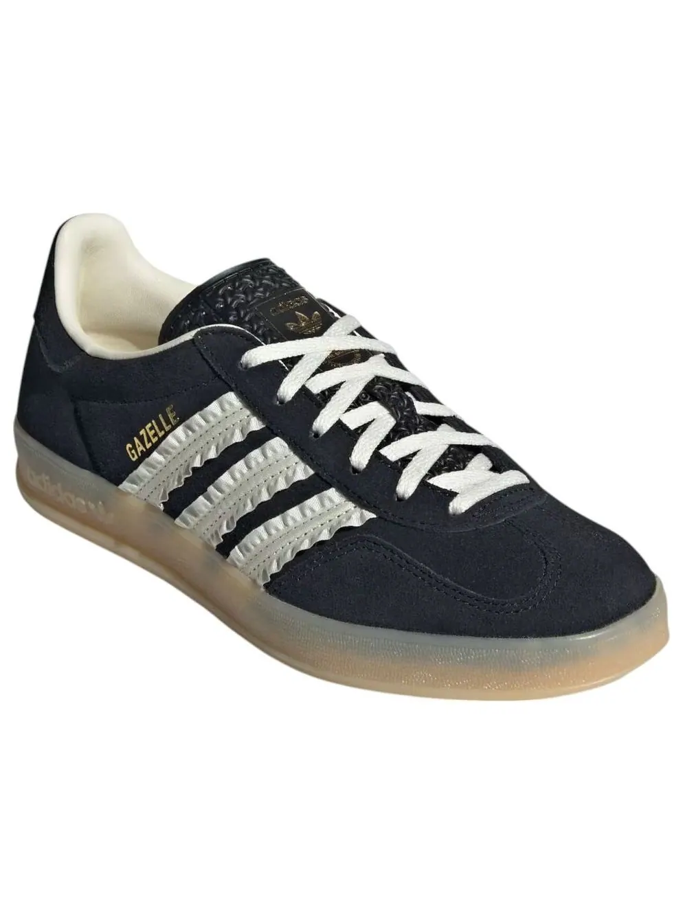 Кроссовки (WMNS) adidas Gazelle Indoor Shoes 'Core Black' — изображение 3 из 5, черный