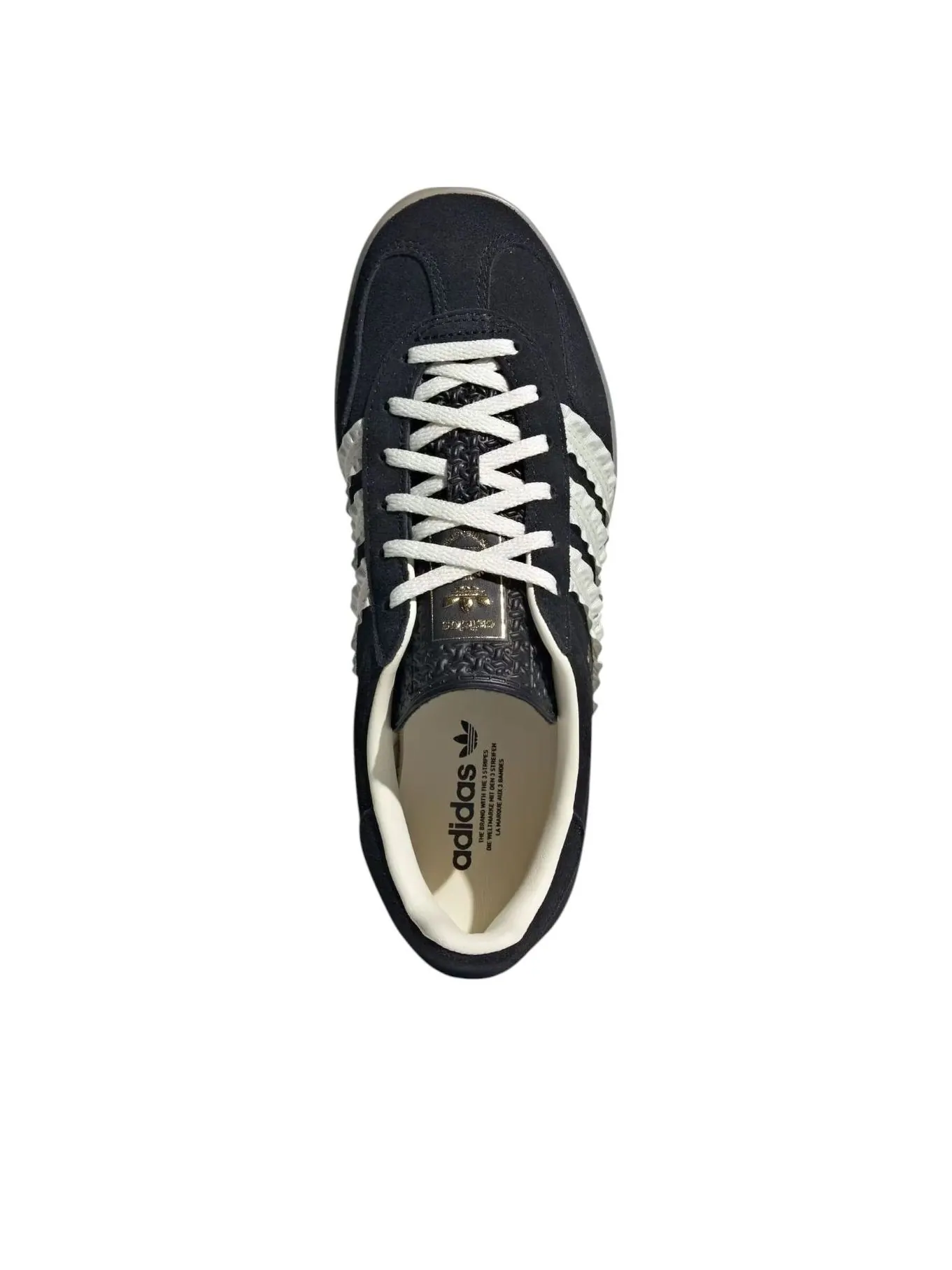 Кроссовки (WMNS) adidas Gazelle Indoor Shoes 'Core Black' — изображение 4 из 5, черный