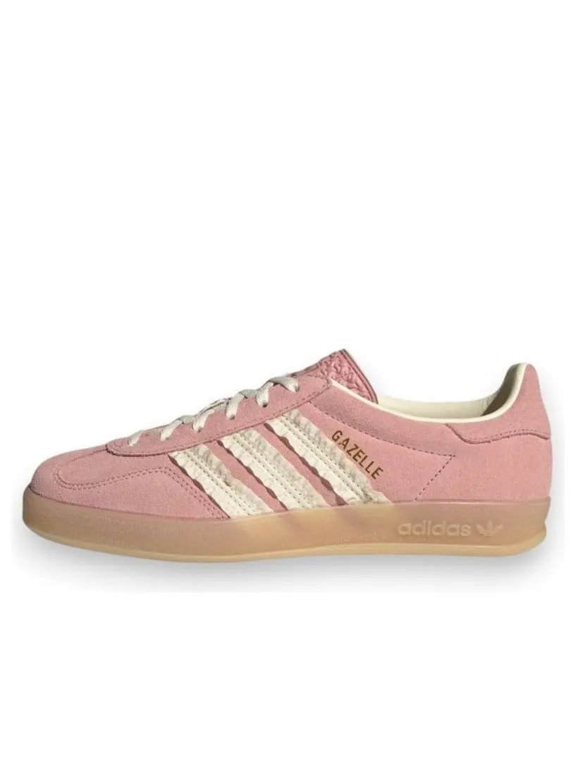 (WMNS) Adidas Gazelle Indoor 'Wonder Mauve Crew White' — изображение 1 из 5, белый