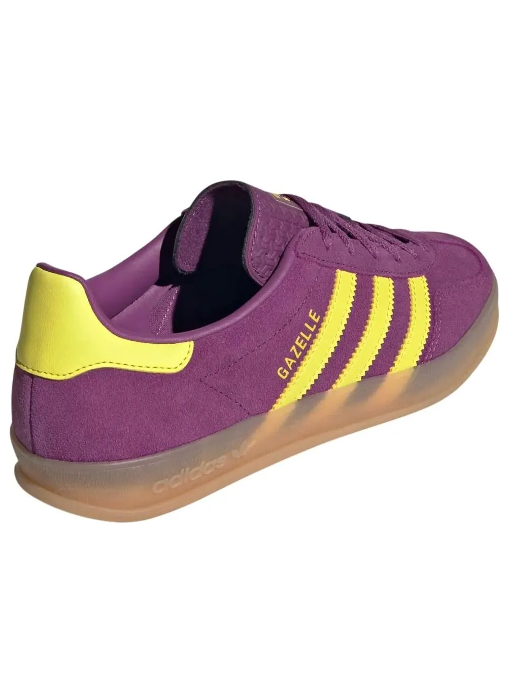 (WMNS) Adidas Gazelle Indoor 'Rich Mauve Bright Yellow' — изображение 5 из 5, насыщенный/яркий желтый