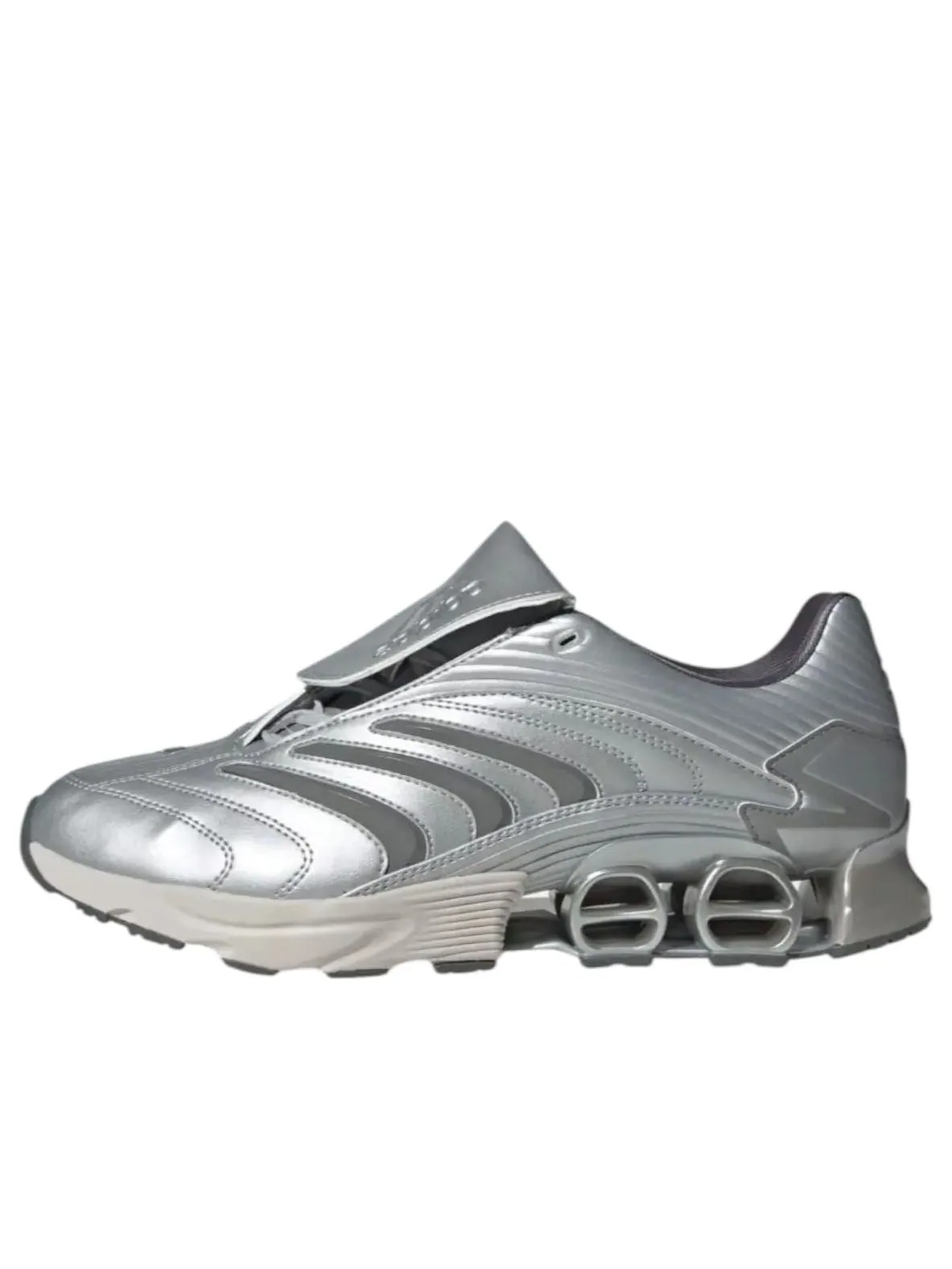 Кроссовки adidas Predator Megaride 'Grey Silver Metallic' — изображение 1 из 5, серый