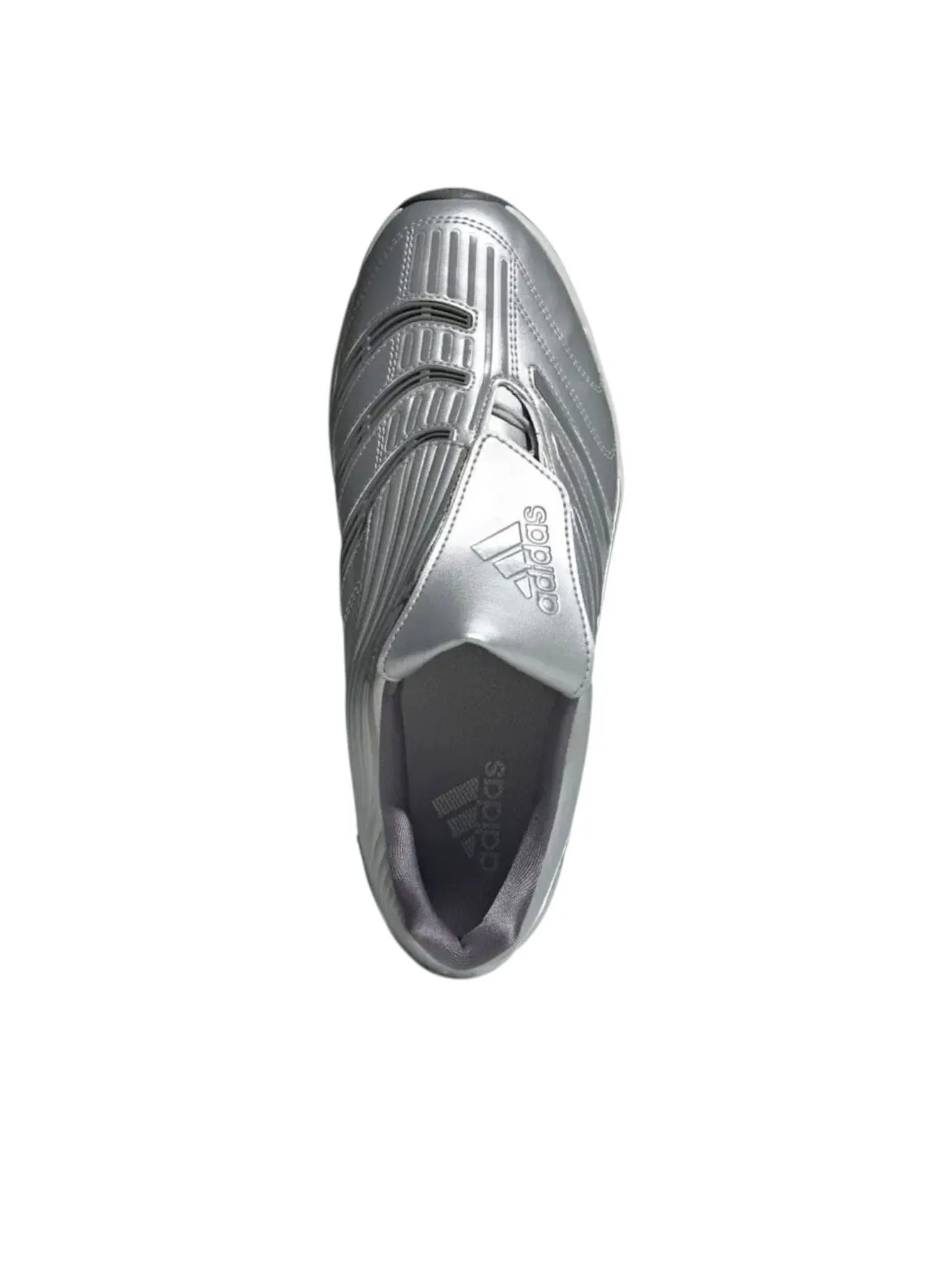 Кроссовки adidas Predator Megaride 'Grey Silver Metallic' — изображение 2 из 5, серый