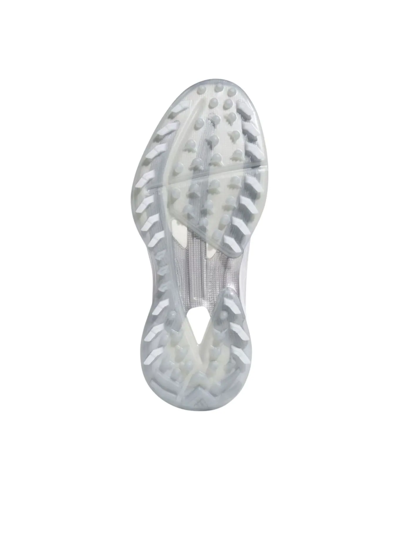 (WMNS) Adidas Adizero ZG Low Cut Boa Spikeless Golf 'Cloud White Silver Metallic' — изображение 3 из 5