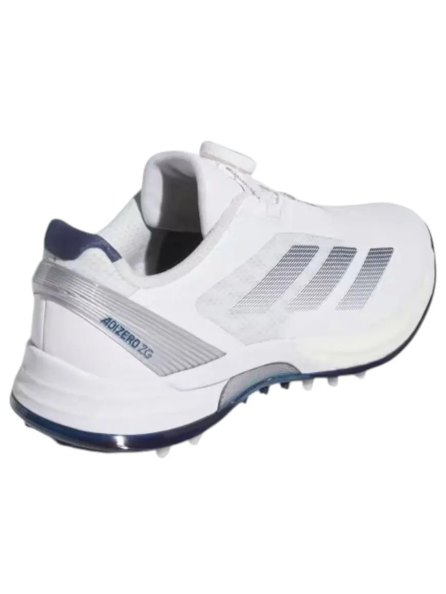 (WMNS) Adidas Adizero ZG Low Cut Boa Spikeless Golf 'Cloud White Night Indigo' — изображение 5 из 5