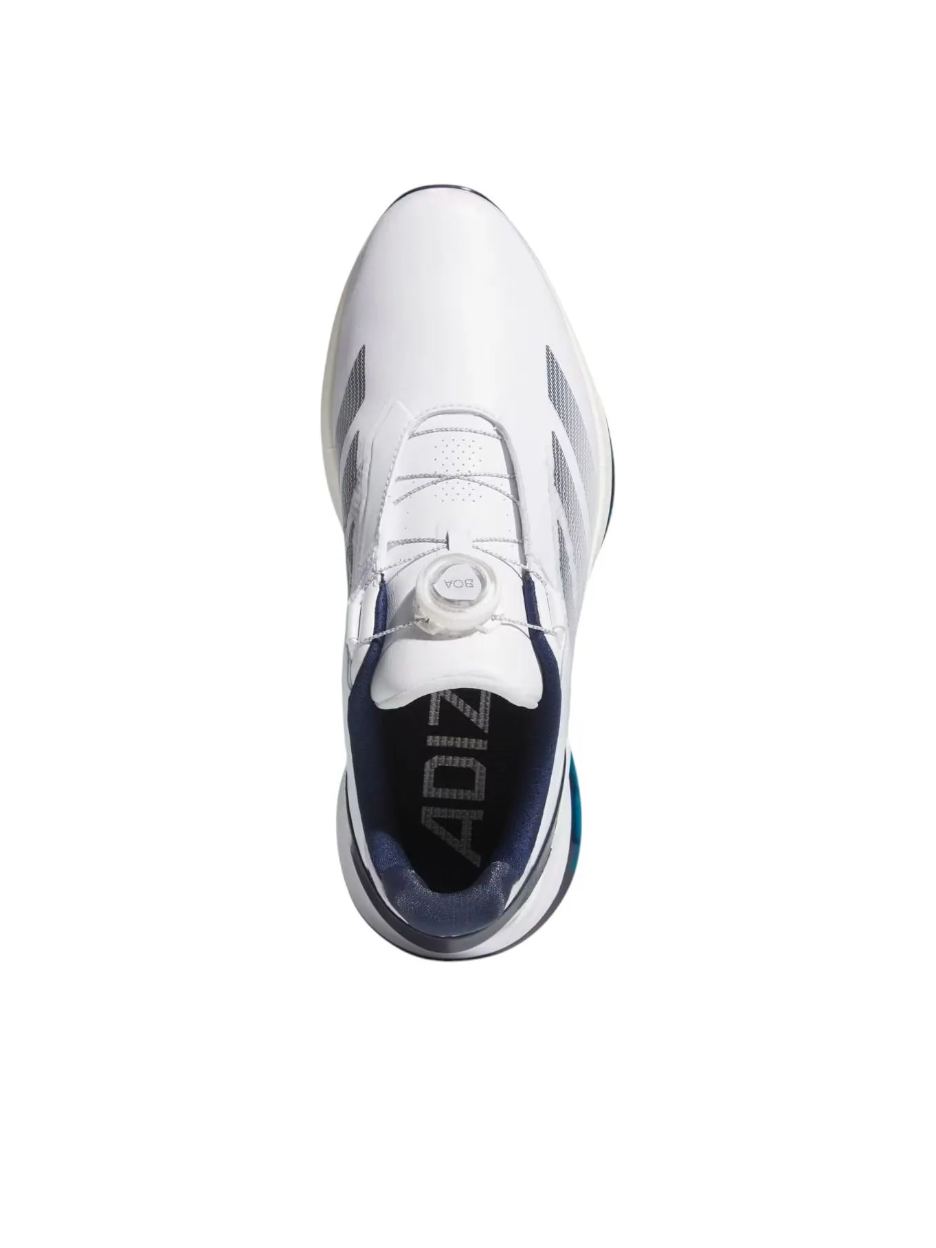 Adidas Adizero ZG Lo Boa Гольф без шипов Cloud White Night Indigo — изображение 2 из 5