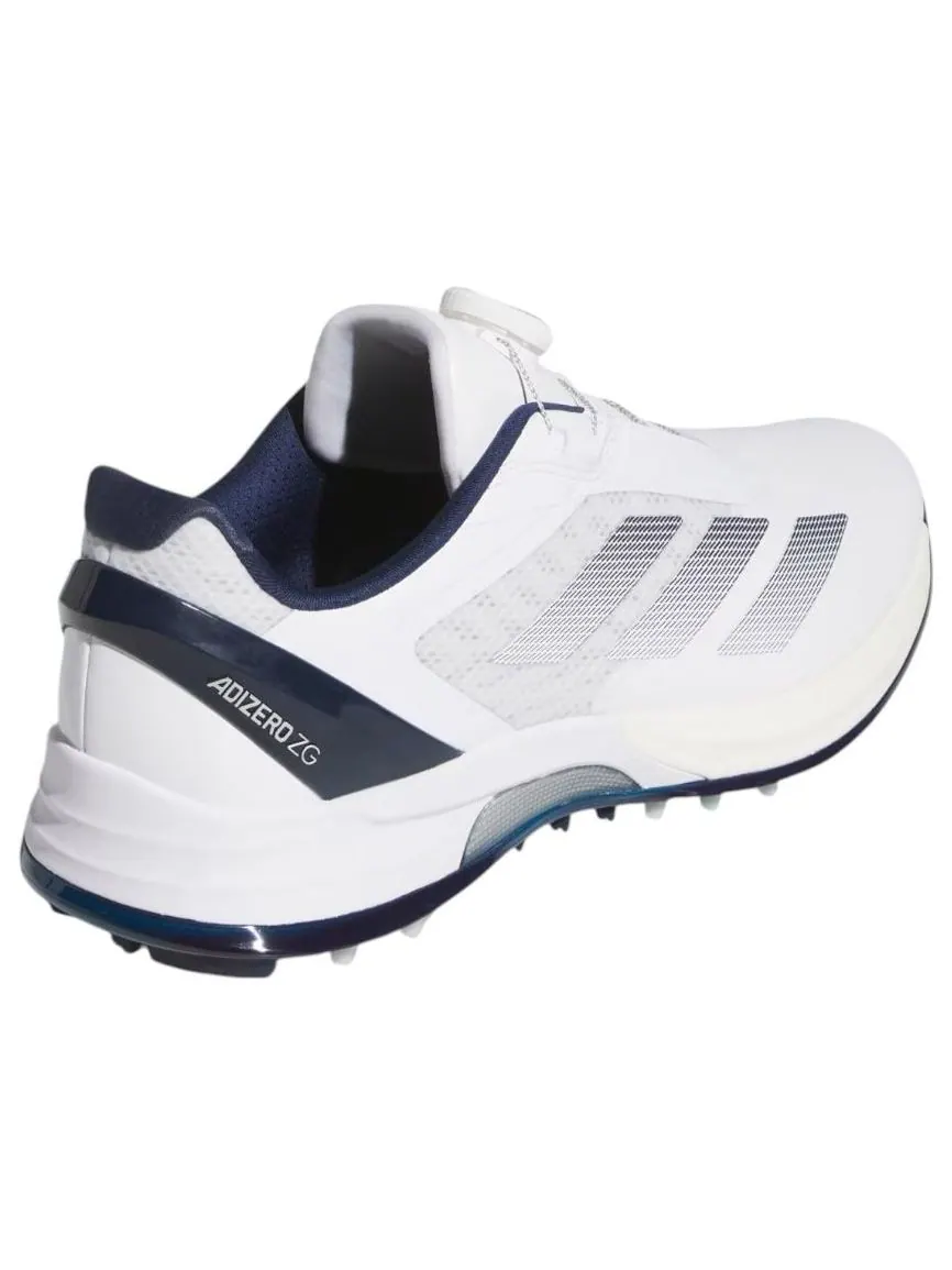 Adidas Adizero ZG Lo Boa Гольф без шипов Cloud White Night Indigo — изображение 5 из 5