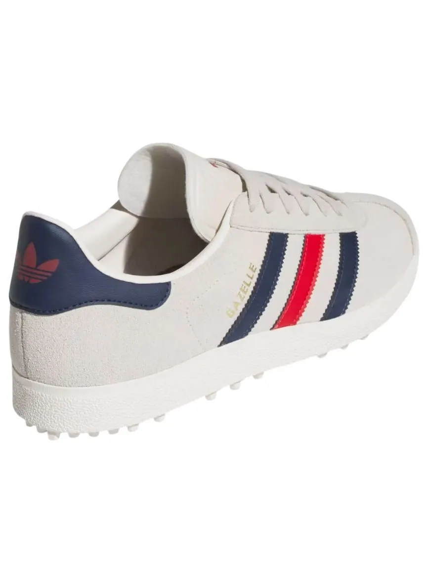 Кроссовки Adidas Gazelle Spikeless Golf 'Alumina Night Indigo Better Scarlet' — изображение 5 из 5, индиго