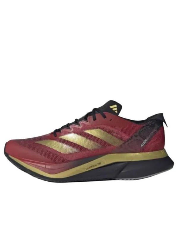 Кроссовки adizero boston 12 'red gold' Adidas — изображение 1 из 2, красный/золотистый