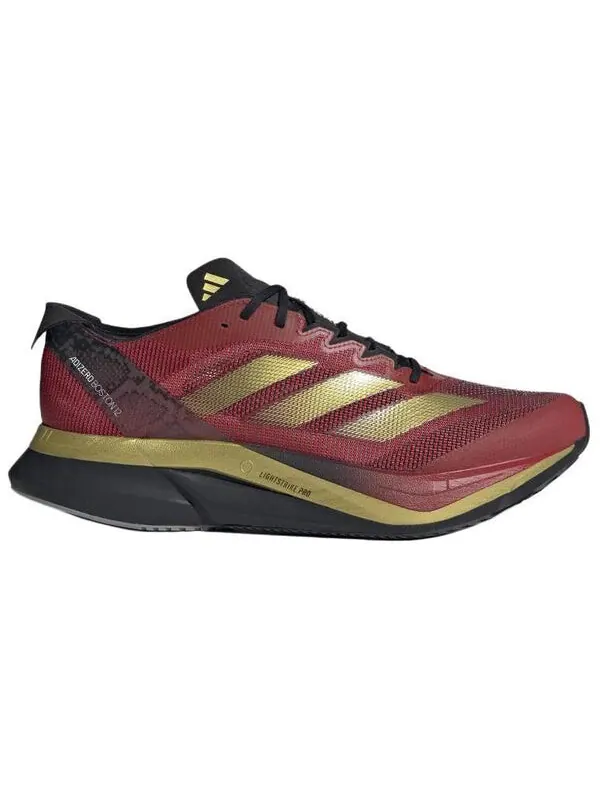 Кроссовки adizero boston 12 'red gold' Adidas — изображение 2 из 2, красный/золотистый