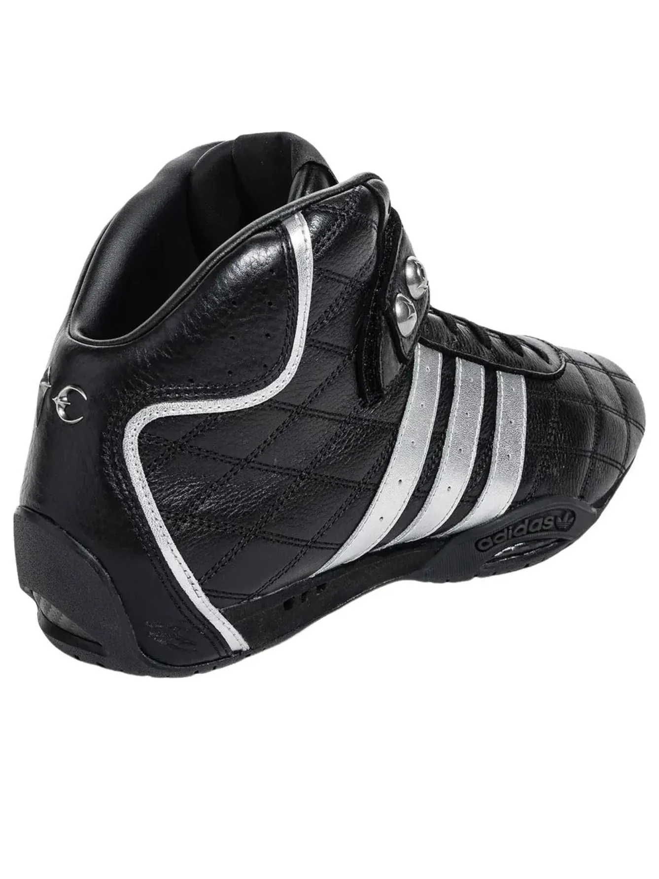 Кроссовки Adidas x Thug Club Adiracer High 'Black' — изображение 5 из 6, черный