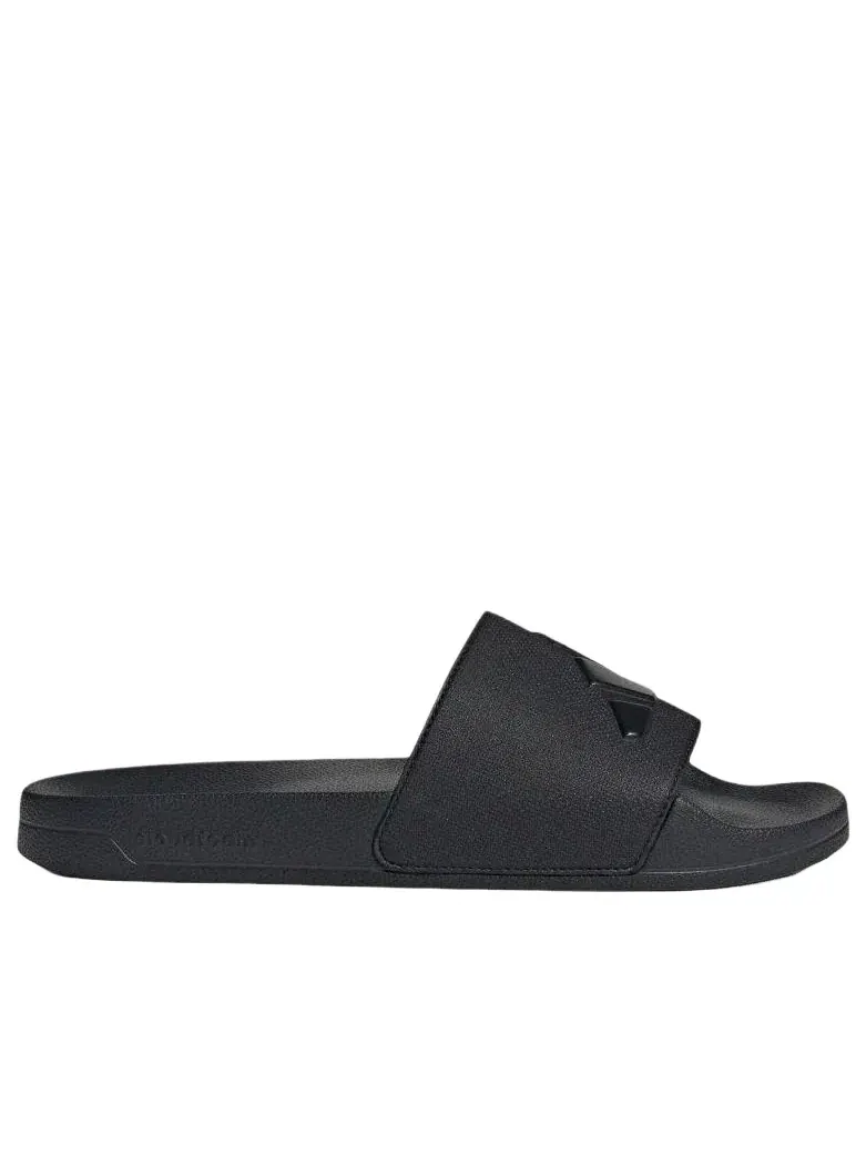 Мужские шлепанцы с открытым носком Adidas Adilette — изображение 2 из 6, черный