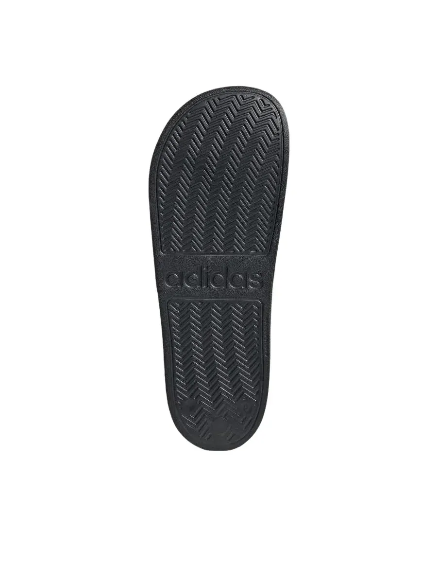 Мужские шлепанцы с открытым носком Adidas Adilette — изображение 6 из 6, черный