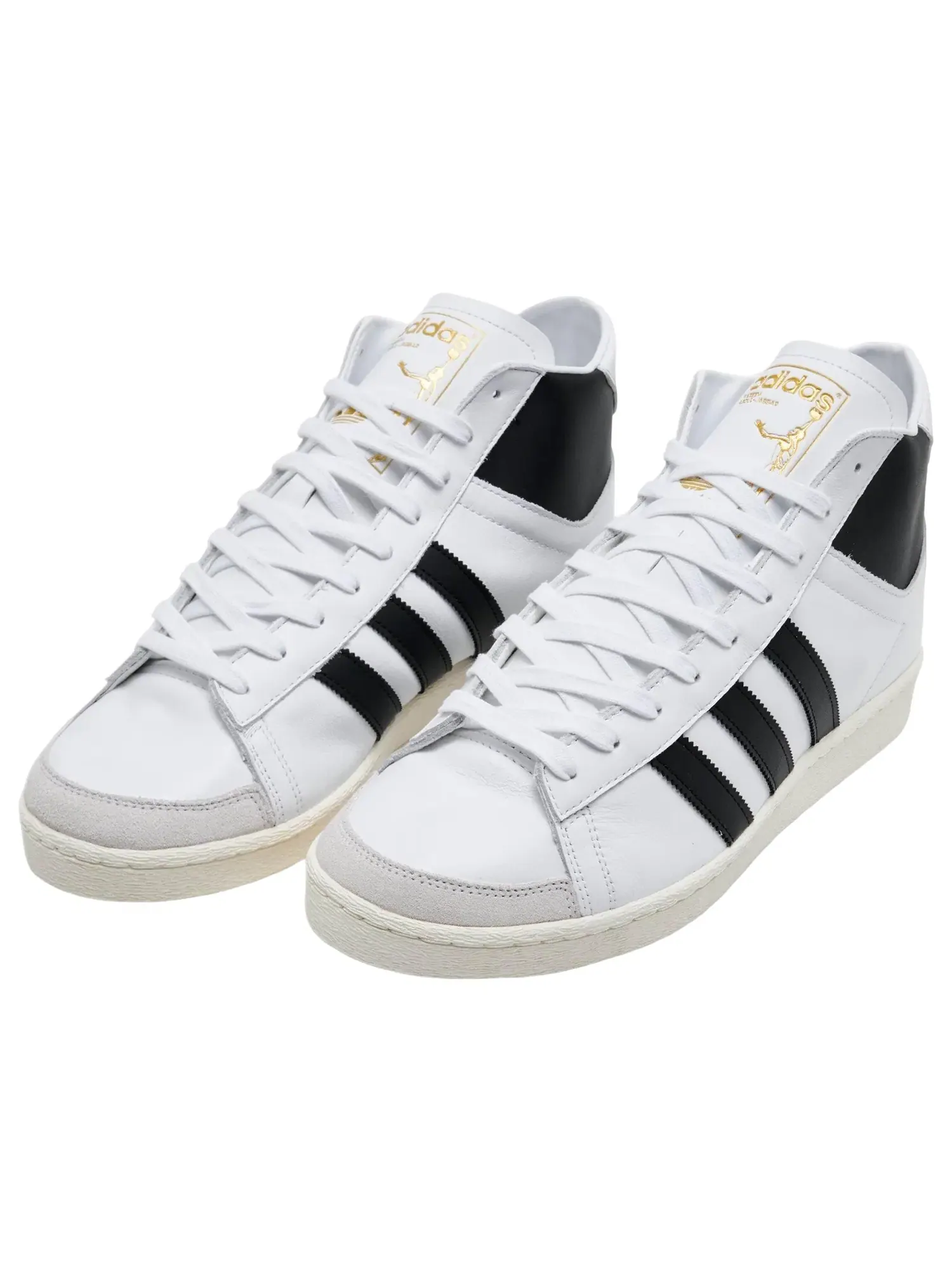 Кроссовки Adidas Jabbar Hi 'White Black Off White' JS2156 — изображение 2 из 5, белый