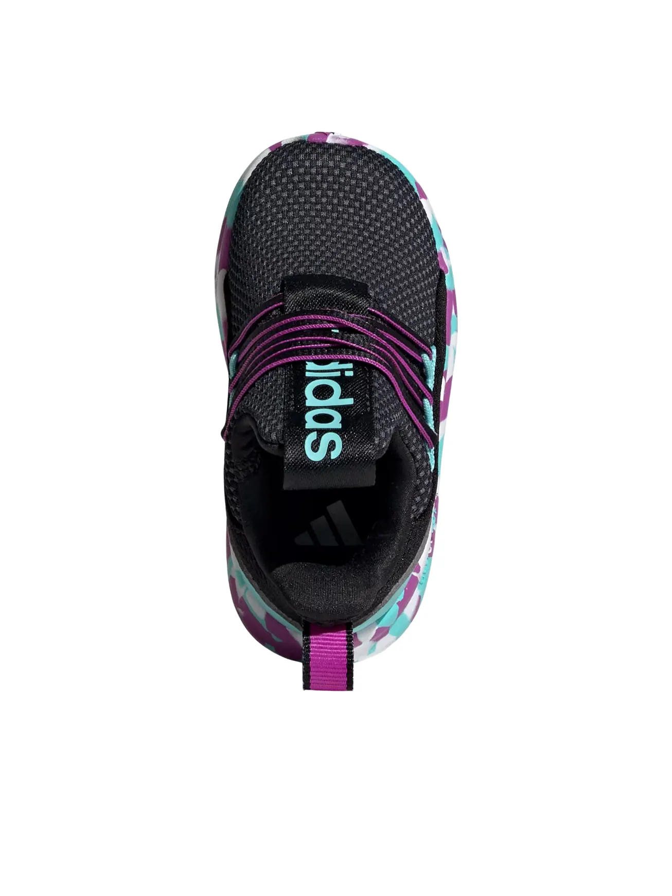 (TD) Adidas Lite Racer Adapt 7.0 'Core Black Purple Burst' — изображение 2 из 5