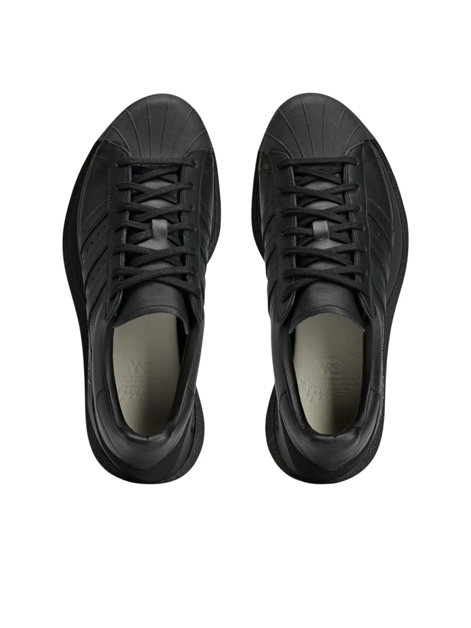Кроссовки adidas Y-3 Gendo Superstar 'Black' — изображение 2 из 6, черный