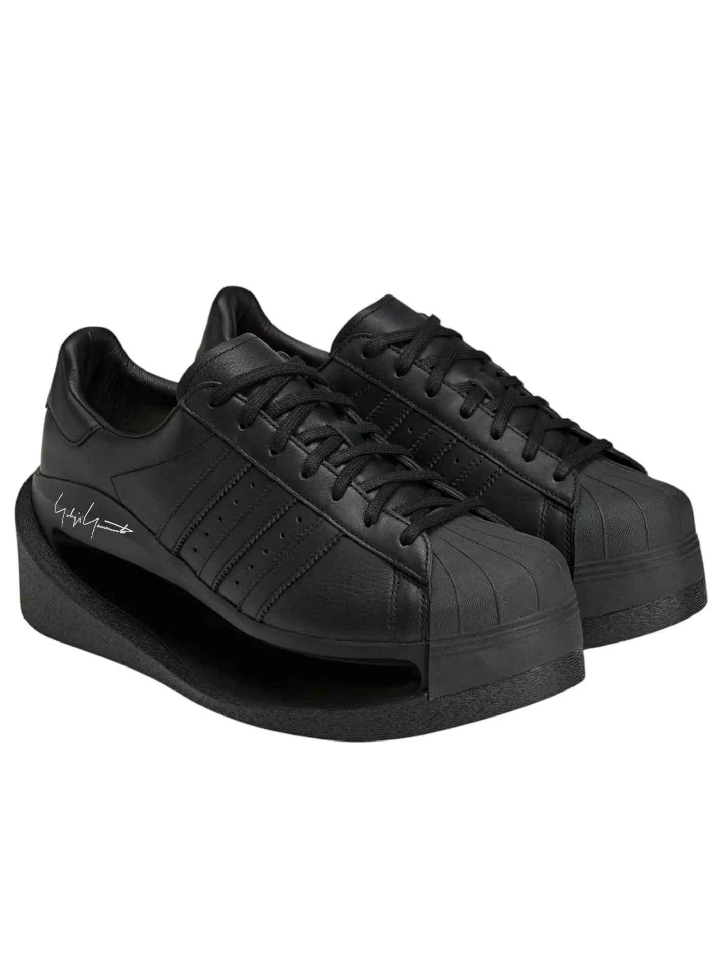 Кроссовки adidas Y-3 Gendo Superstar 'Black' — изображение 3 из 6, черный