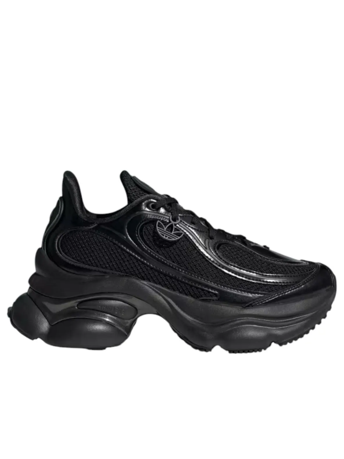 Кроссовки (WMNS) adidas Ozvenuz 'Black' — изображение 2 из 6, черный