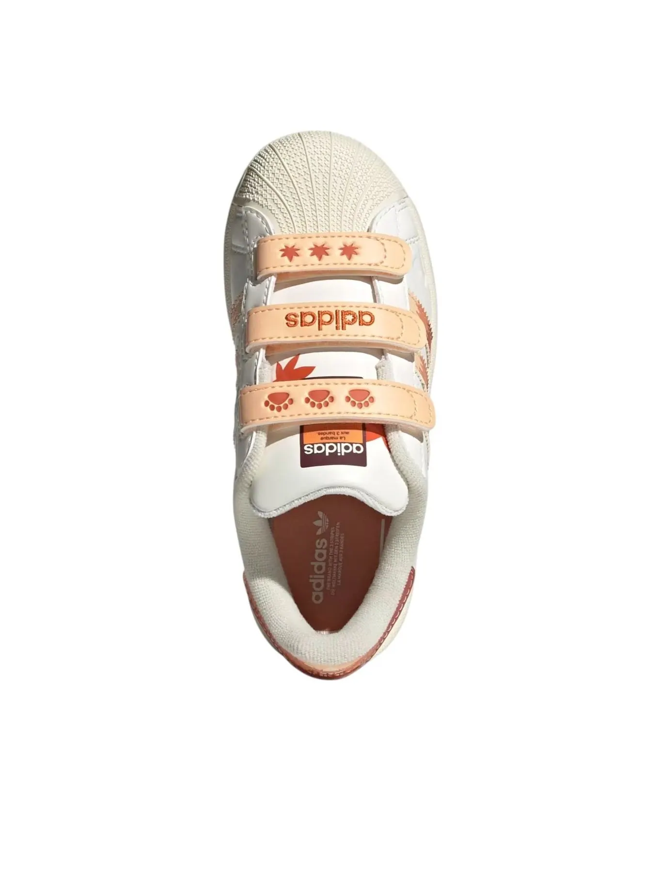 Кроссовки (PS) adidas Superstar II 'Cream White Hazy Copper' — изображение 3 из 6, белый