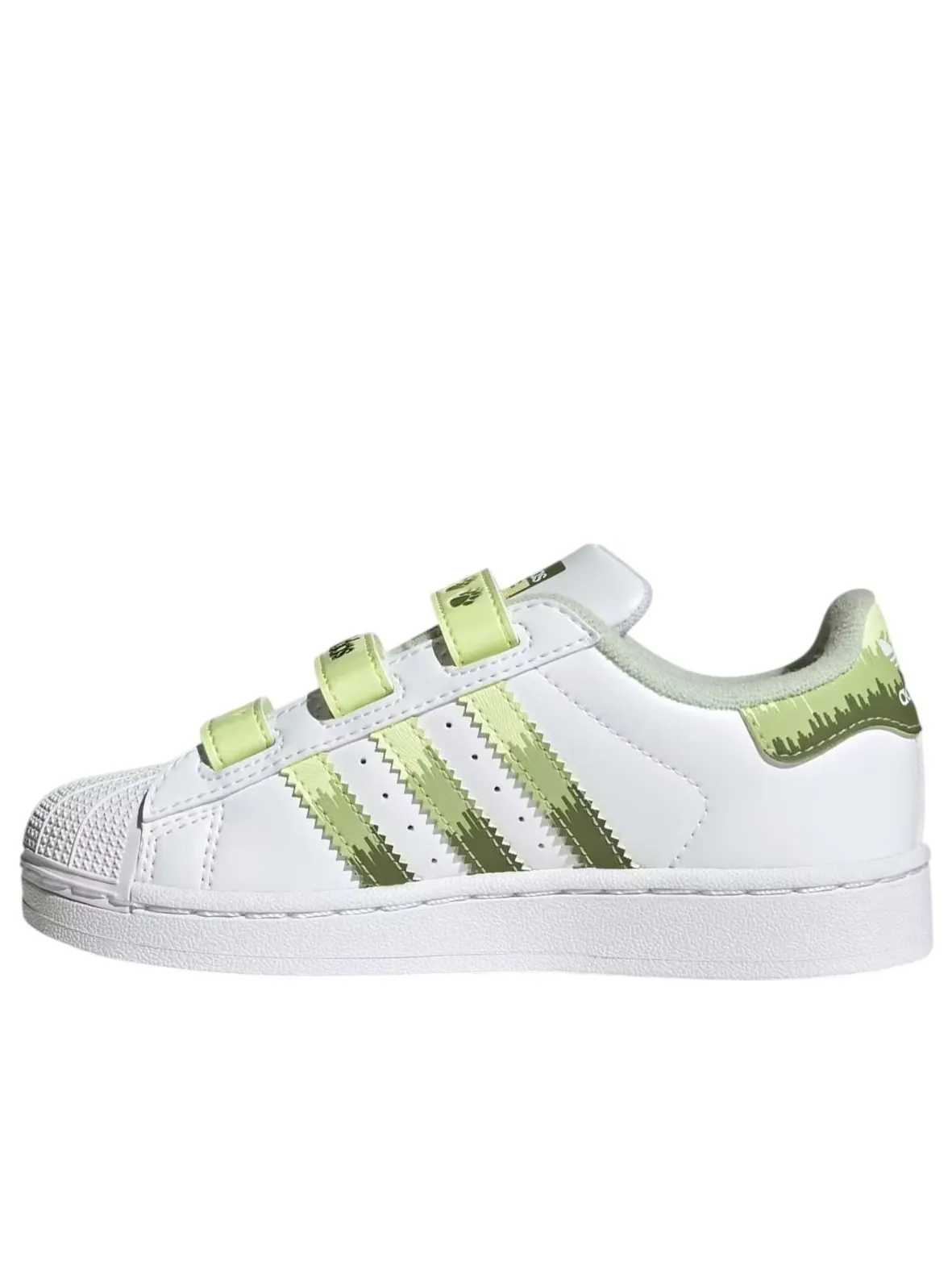 (PS) Adidas Superstar II 'Cloud White Focus Olive' — изображение 1 из 6, белый/оливковый