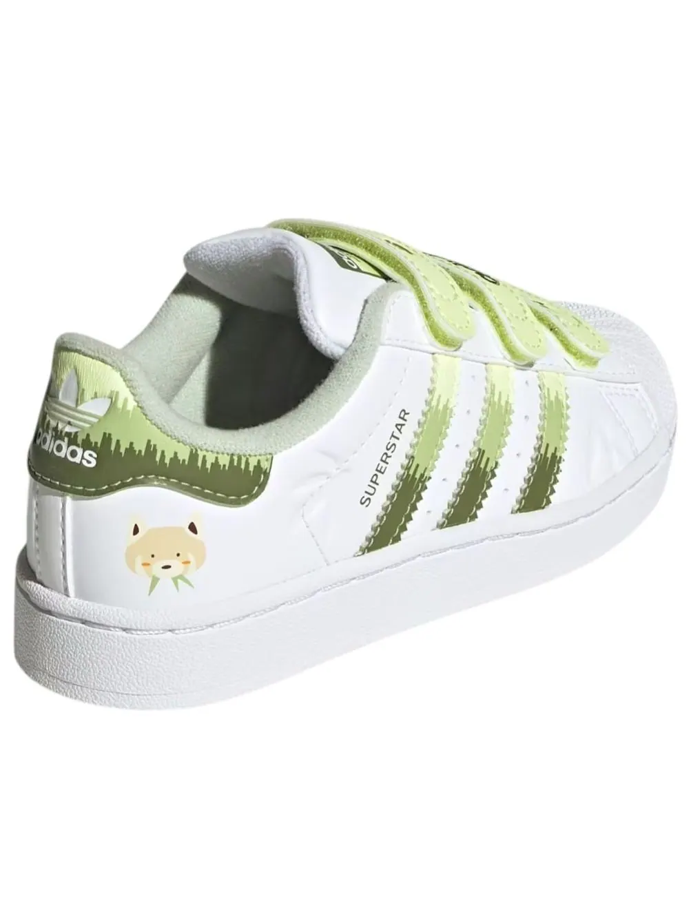 (PS) Adidas Superstar II 'Cloud White Focus Olive' — изображение 6 из 6, белый/оливковый