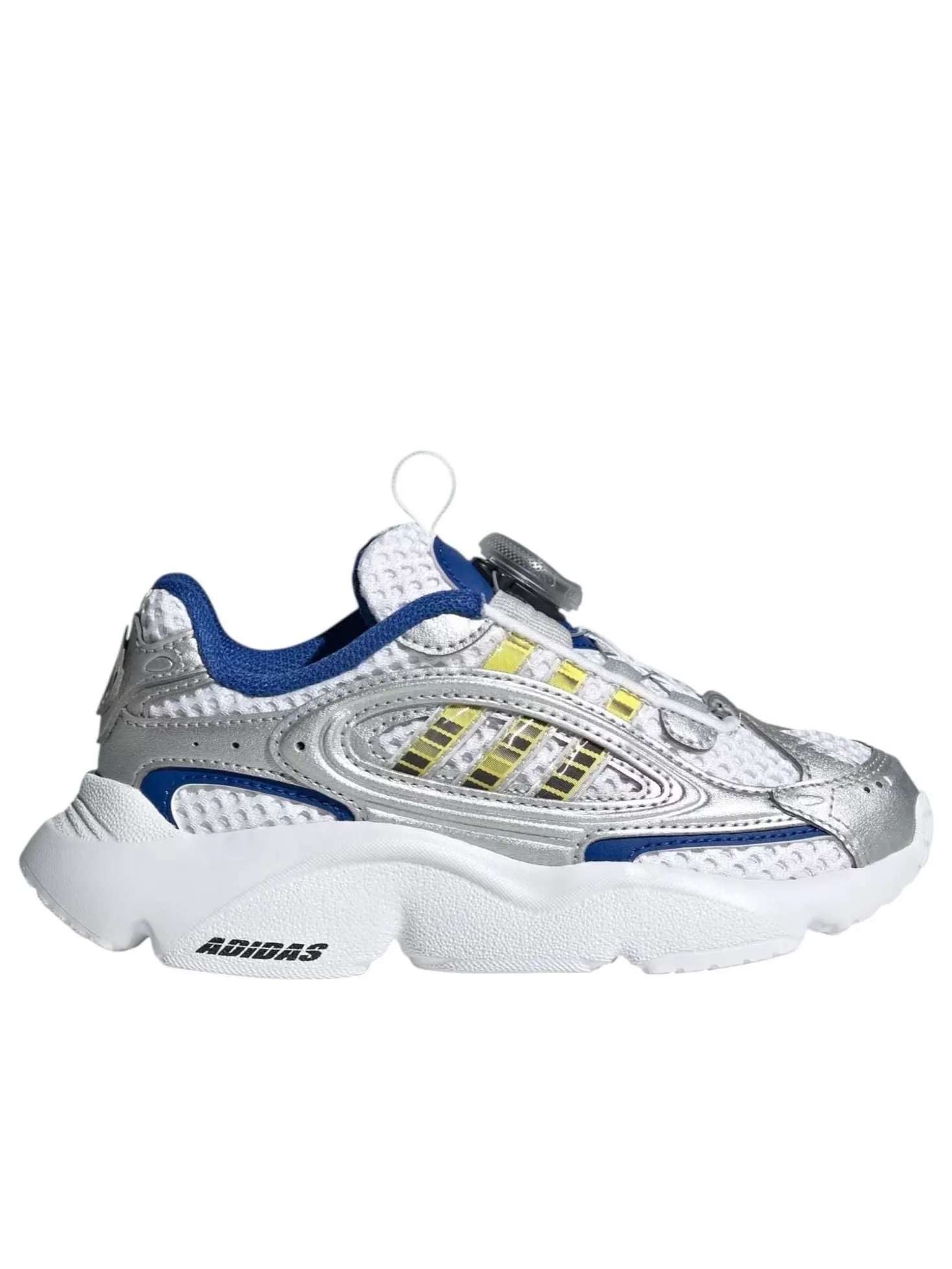 (PS) Adidas Ozmillen Boa 'Silver Metallic Yellow' — изображение 2 из 7