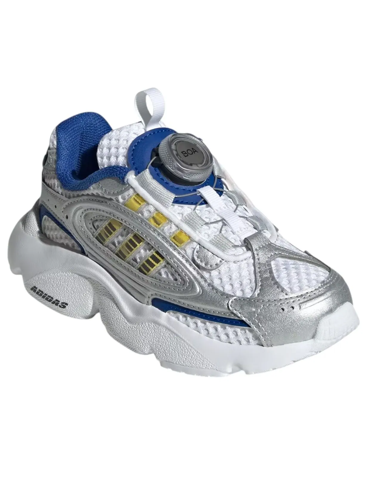 (PS) Adidas Ozmillen Boa 'Silver Metallic Yellow' — изображение 5 из 7