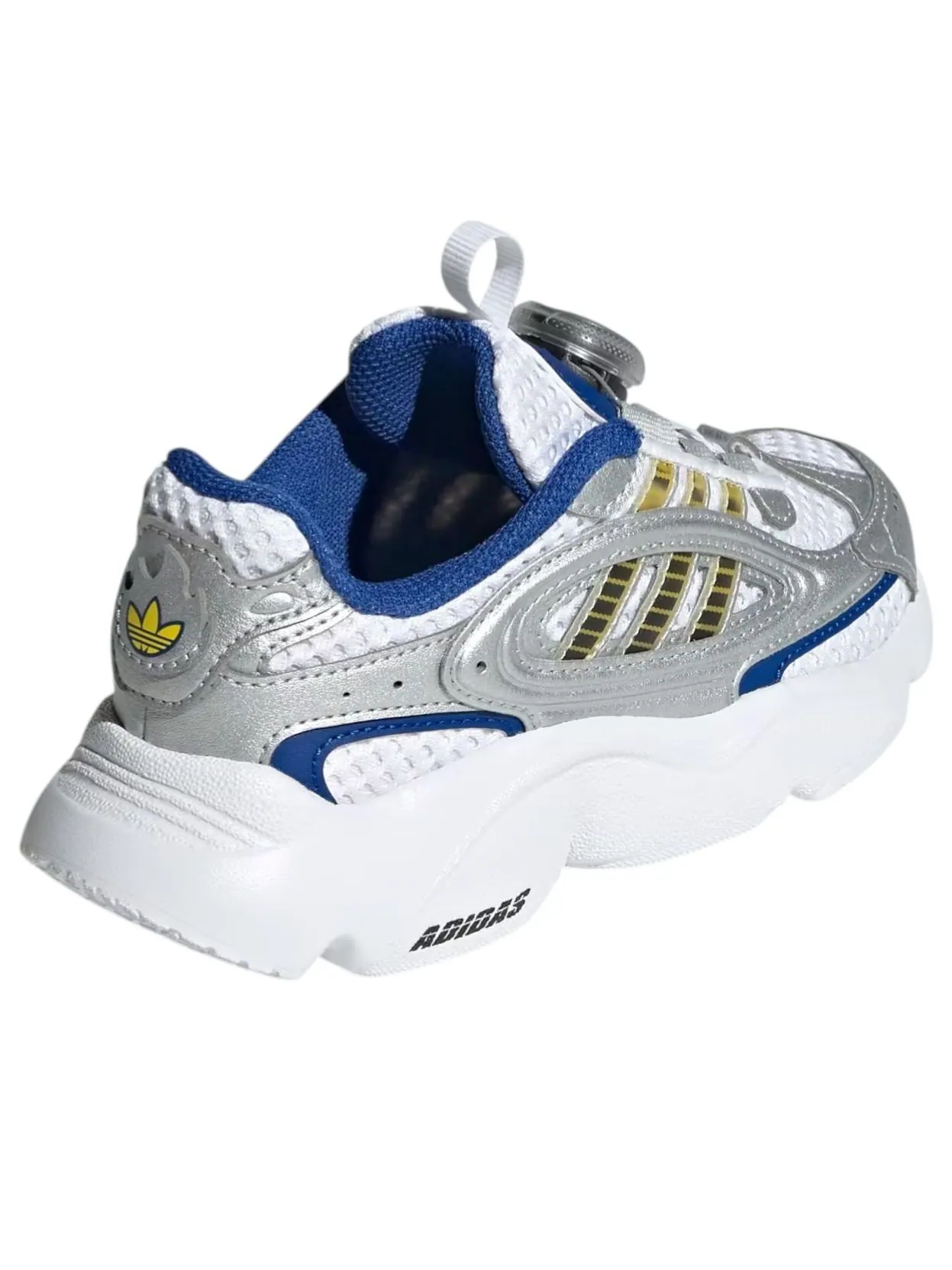 (PS) Adidas Ozmillen Boa 'Silver Metallic Yellow' — изображение 6 из 7