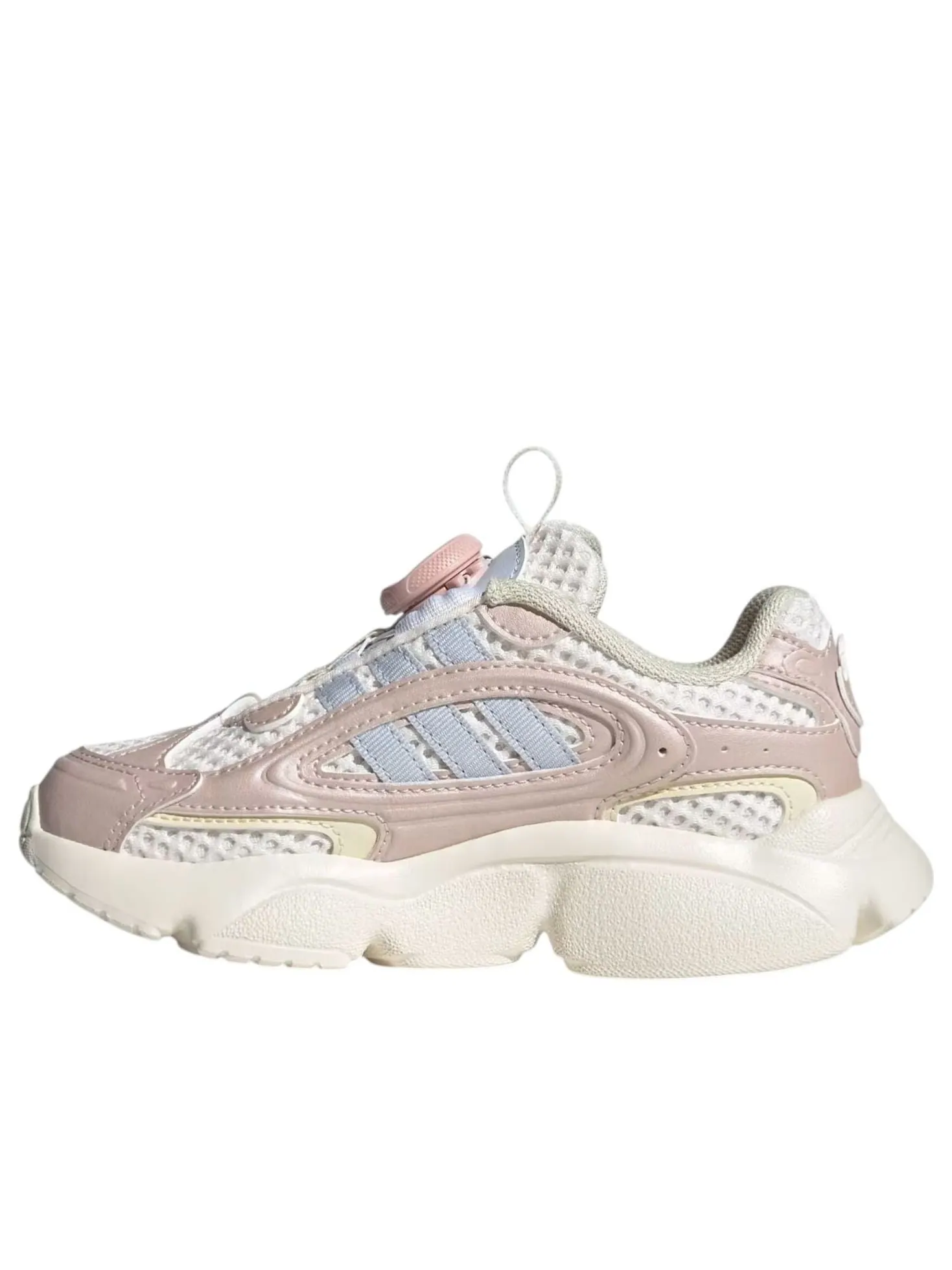 Кроссовки (PS) adidas Ozmillen Boa 'Chalk White Pink Silver' — изображение 1 из 7, белый