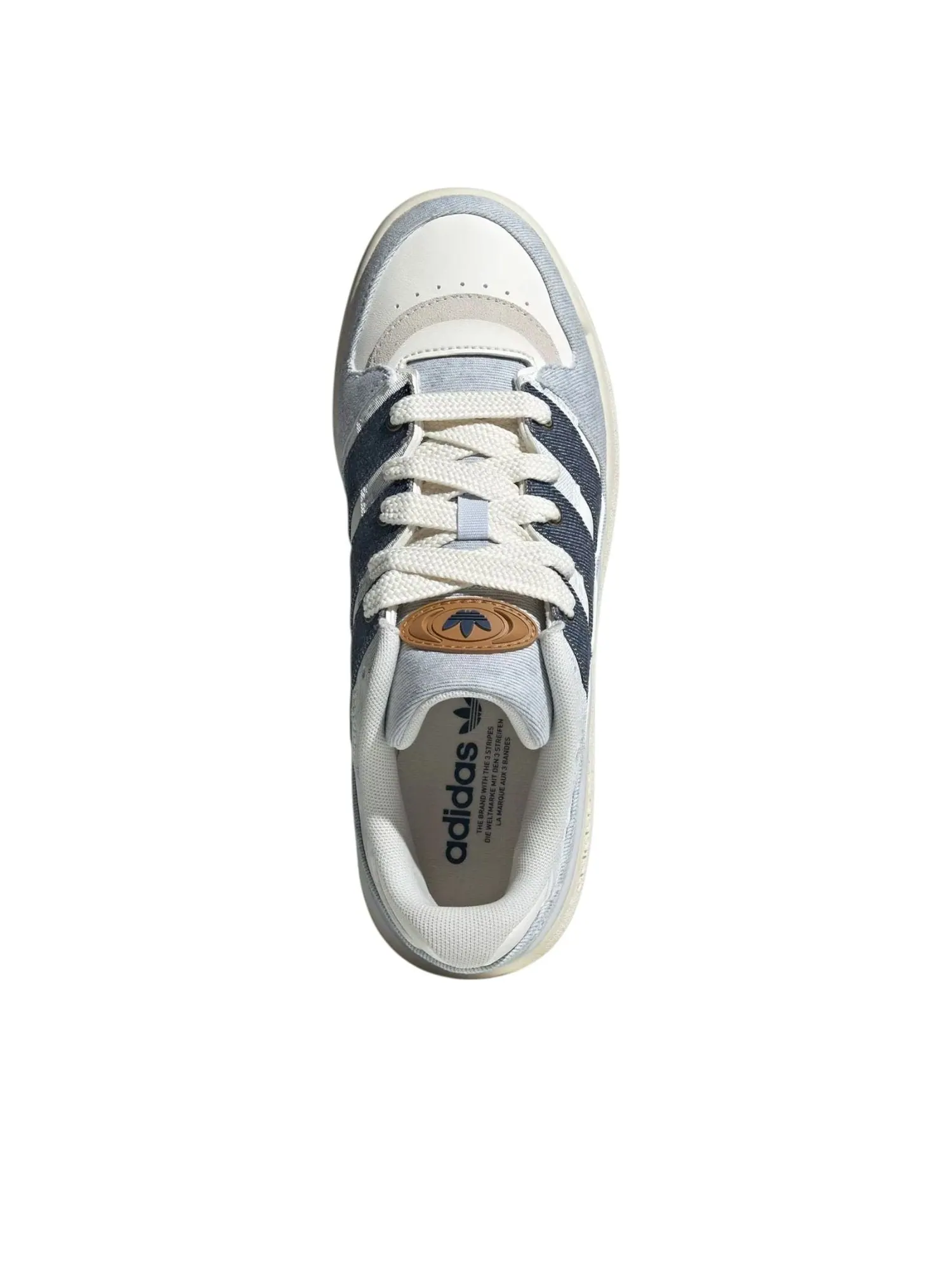 Кроссовки adidas Forum Puffed 'Blue White' — изображение 4 из 5, синий
