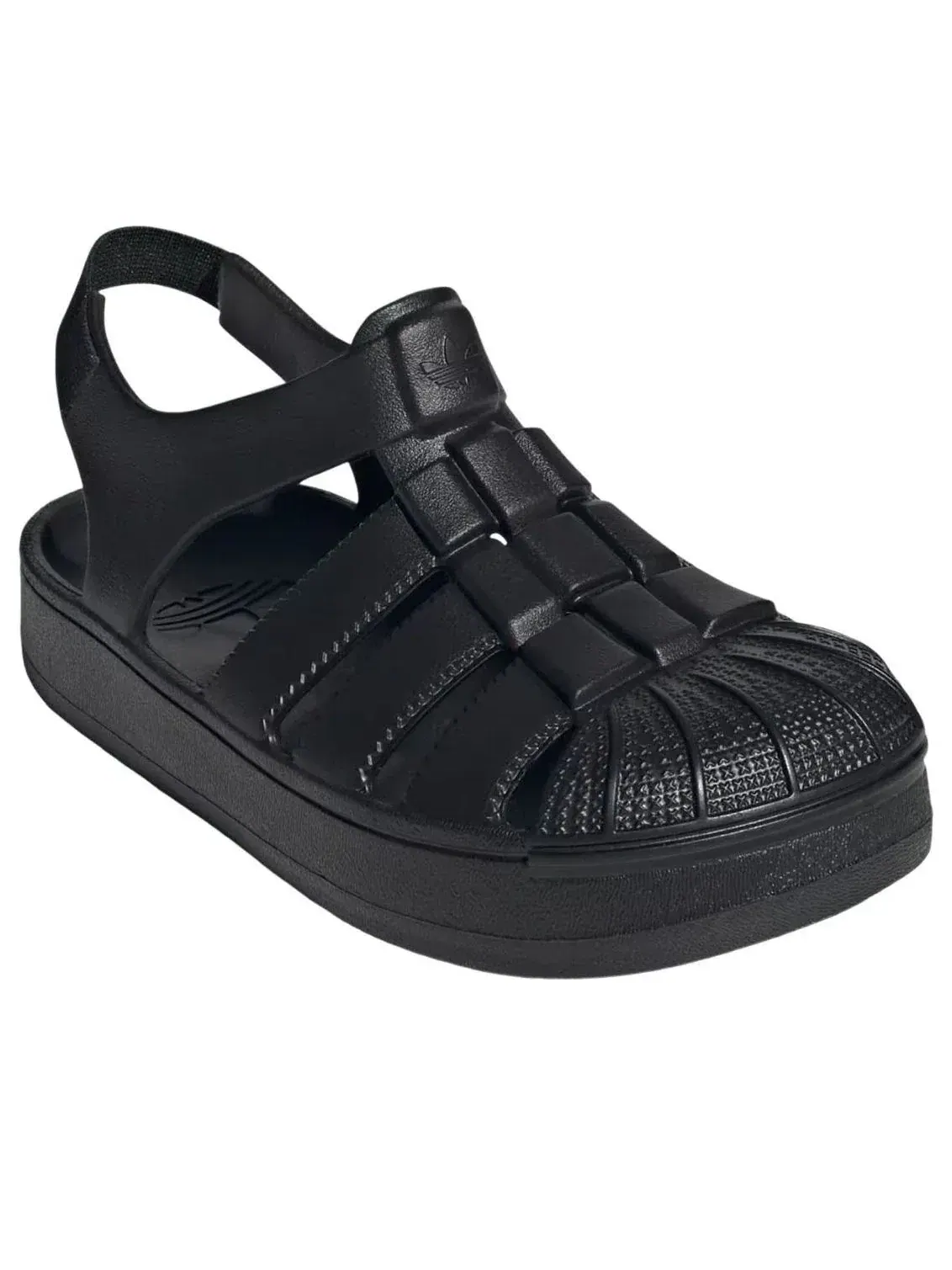 Сандалии Adidas Superstar 'Black' JS2844 — изображение 4 из 5, черный