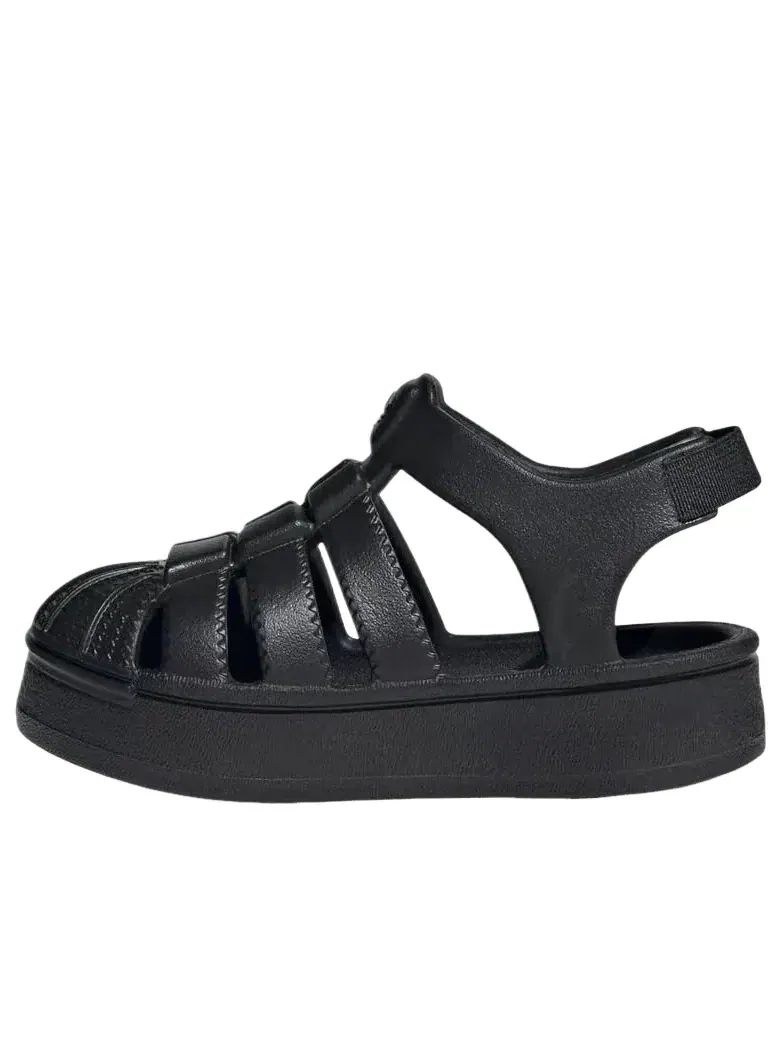 Сандалии Adidas Superstar 'Core Black' JS2845 — изображение 1 из 6, черный