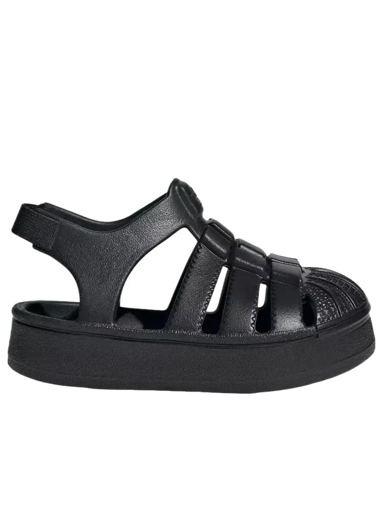 Сандалии Adidas Superstar 'Core Black' JS2845 — изображение 6 из 6, черный