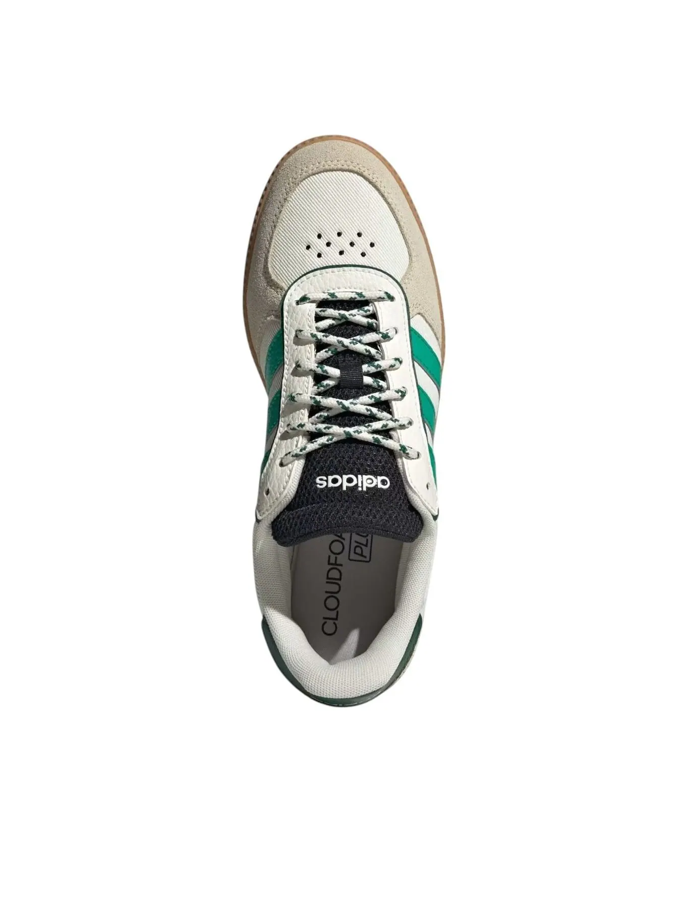 (WMNS) Adidas Breaknet Sleek 'Off White Court Green' — изображение 4 из 5, белый/зеленый/черный