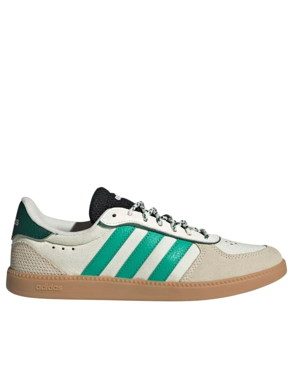 (WMNS) Adidas Breaknet Sleek 'Off White Court Green' — изображение 5 из 5, белый/зеленый/черный