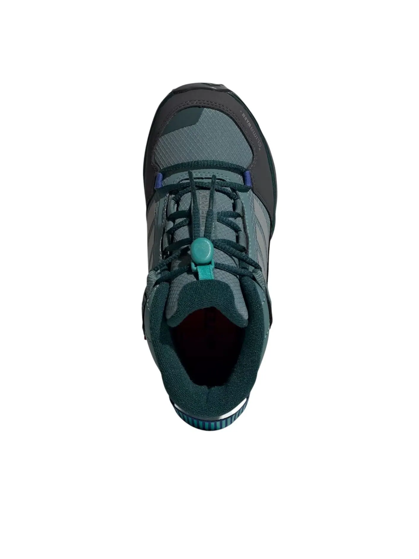 (GS) Adidas Terrex AX4R Mid CLIMAWARM+ K 'Preloved Teal' — изображение 2 из 5, серебристый