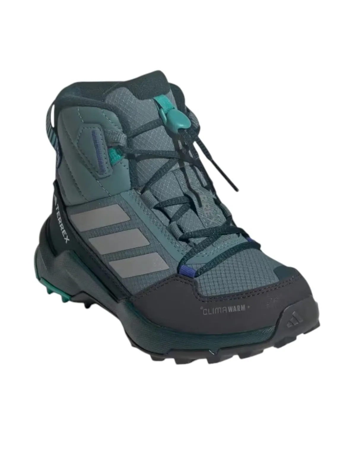 (GS) Adidas Terrex AX4R Mid CLIMAWARM+ K 'Preloved Teal' — изображение 4 из 5, серебристый