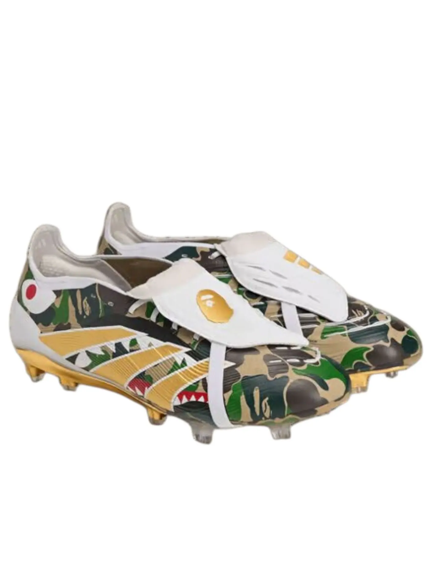 Кроссовки adidas x BAPE Predator Elite FG 'Camo Shark' — изображение 2 из 6, коричневый