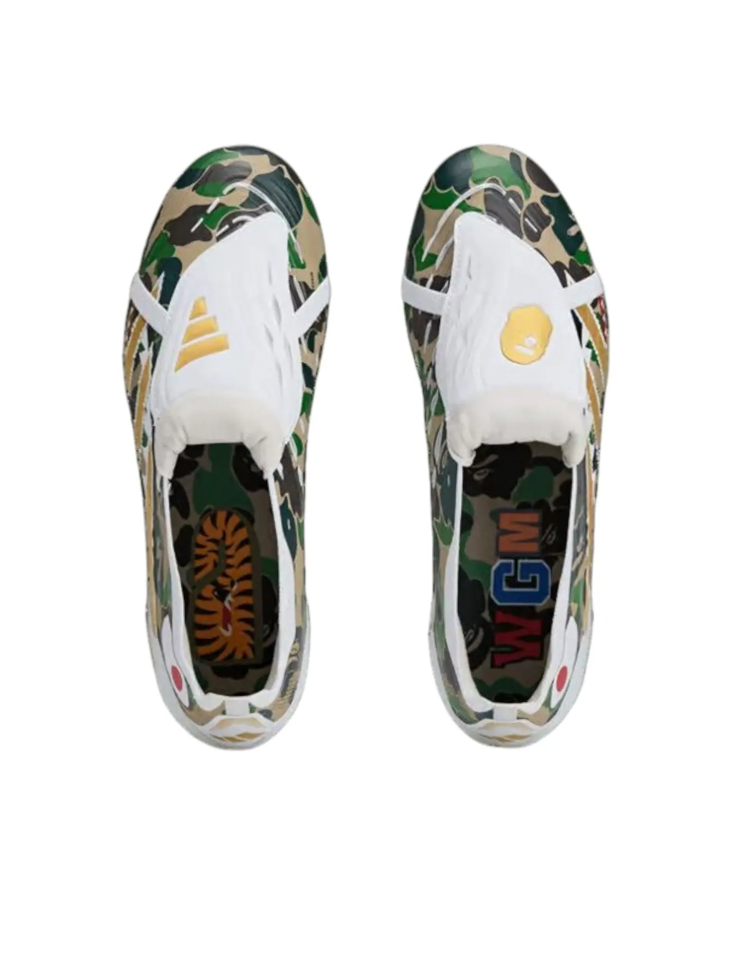 Кроссовки adidas x BAPE Predator Elite FG 'Camo Shark' — изображение 3 из 6, коричневый