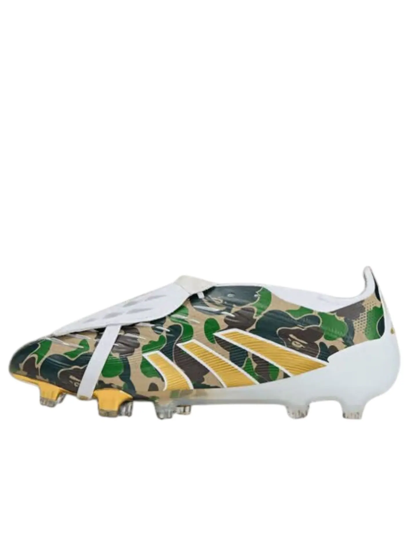 Кроссовки adidas x BAPE Predator Elite FG 'Camo Shark' — изображение 6 из 6, коричневый
