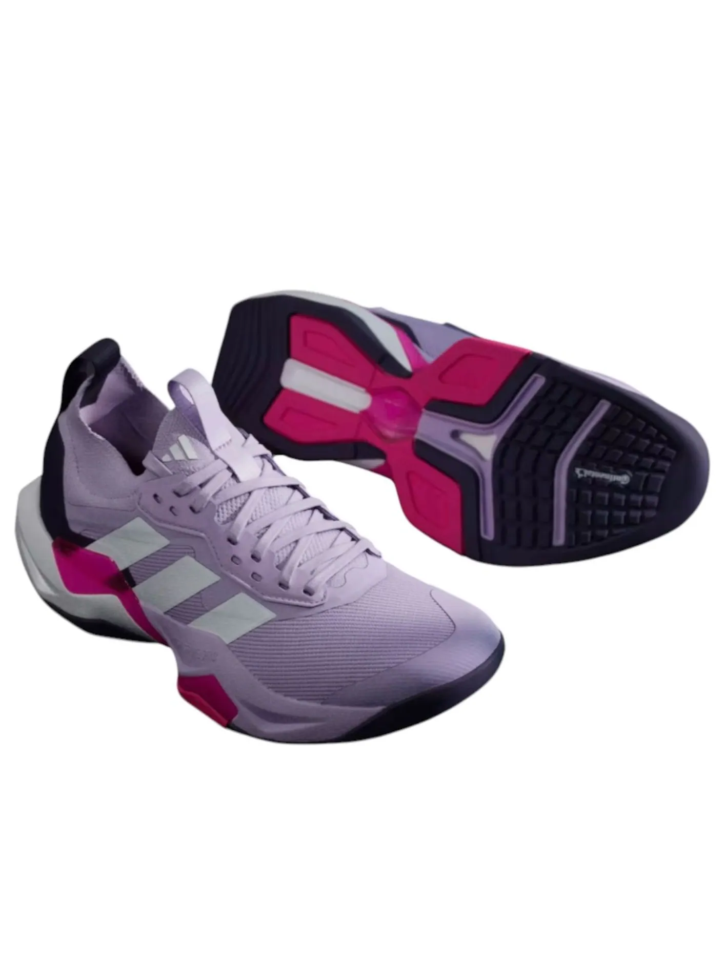 (WMNS) Adidas Rapidmove ADV 2 'Powder Plum White Pink' — изображение 2 из 2, белый/розовый