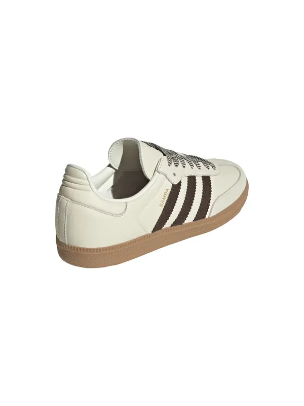 Кроссовки samba og 'off white dark brown' Adidas — изображение 4 из 4, белый/темный коричневый