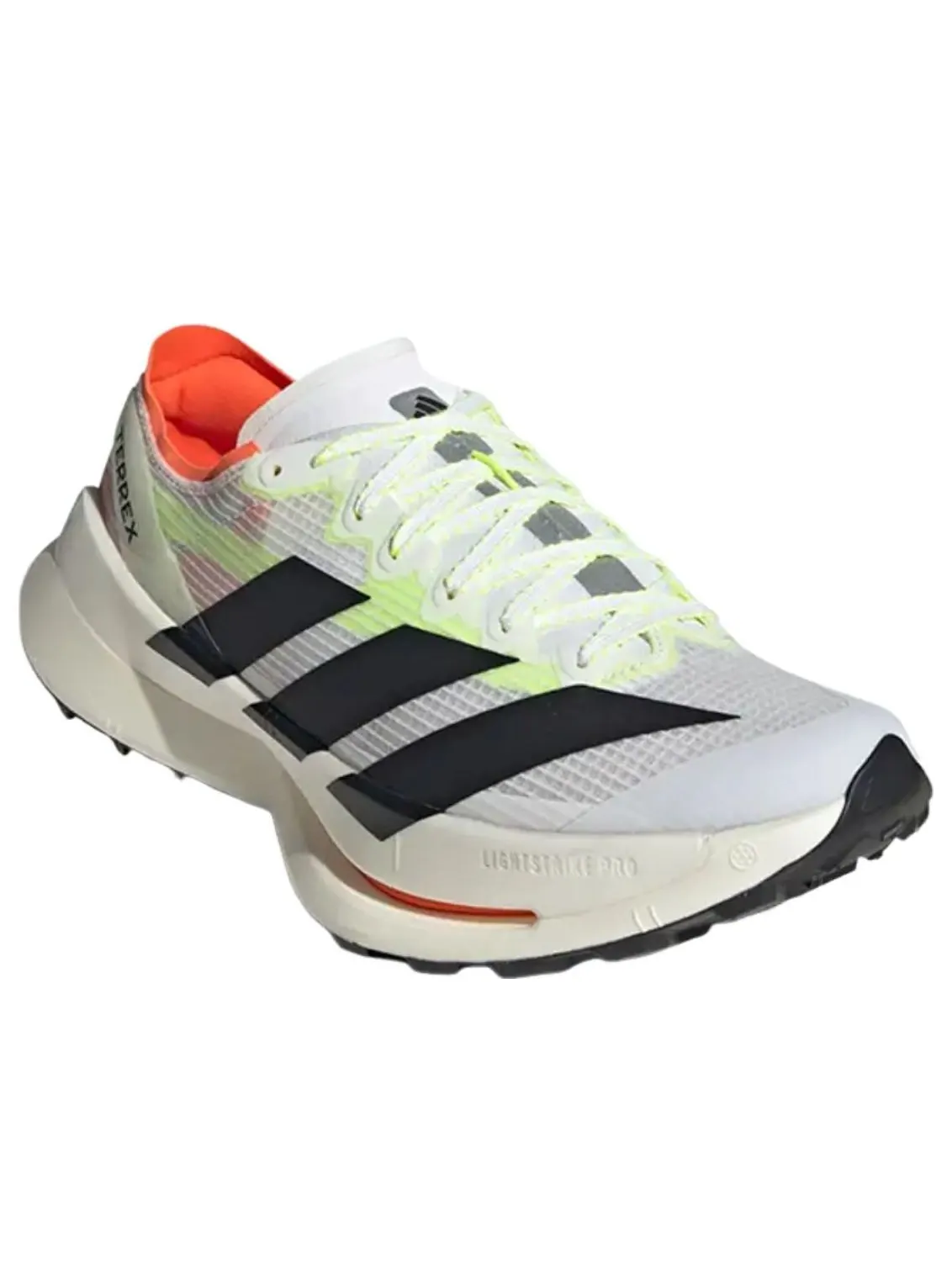 Adidas Terrex Agravic Speed Ultra 2 'White Black Semi Impact Orange' — изображение 4 из 5, белый/черный/оранжевый