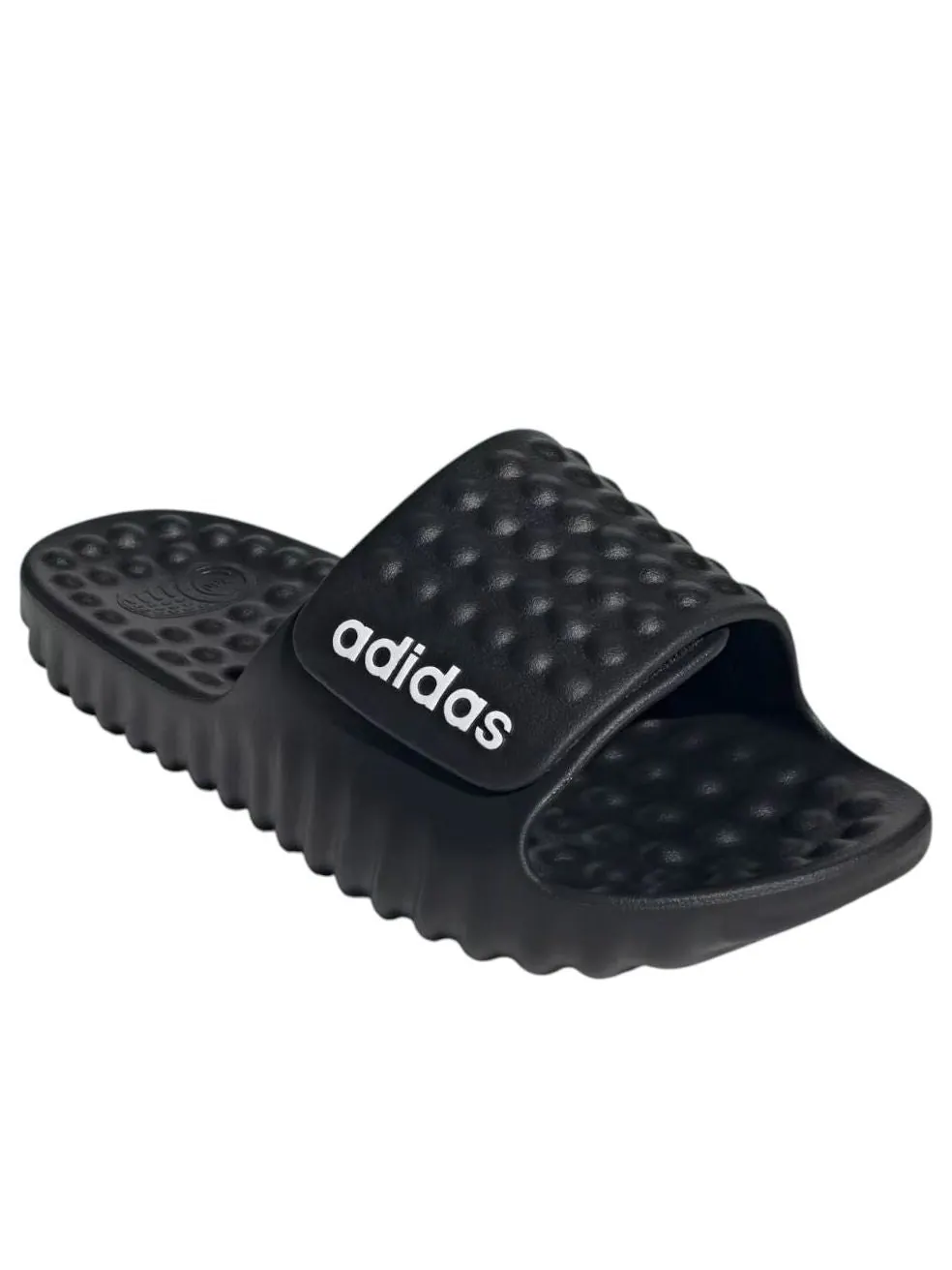 Шлепанцы adidas Adissage 360Rec Slides 'Black White' — изображение 2 из 4, черный