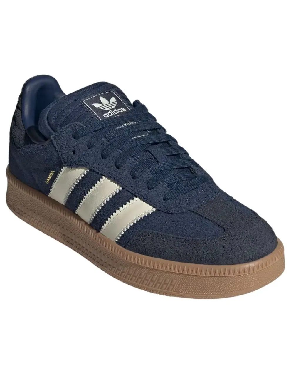Кроссовки adidas Samba XLG 'Night Indigo Cream White' — изображение 4 из 5, темно-синий