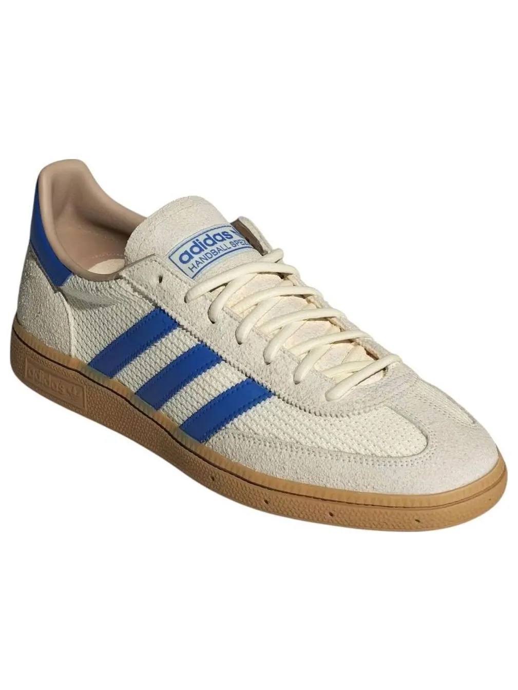 Кроссовки Adidas Handball Spezial 'Cream White Blue Warm Sandstone' — изображение 3 из 5, кремовый белый/синий