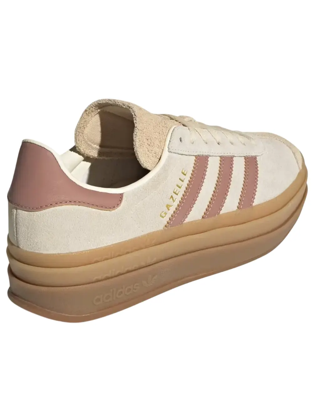 Кроссовки (WMNS) adidas Gazelle Bold 'Cream Warm Clay Sand' — изображение 5 из 5, бежевый